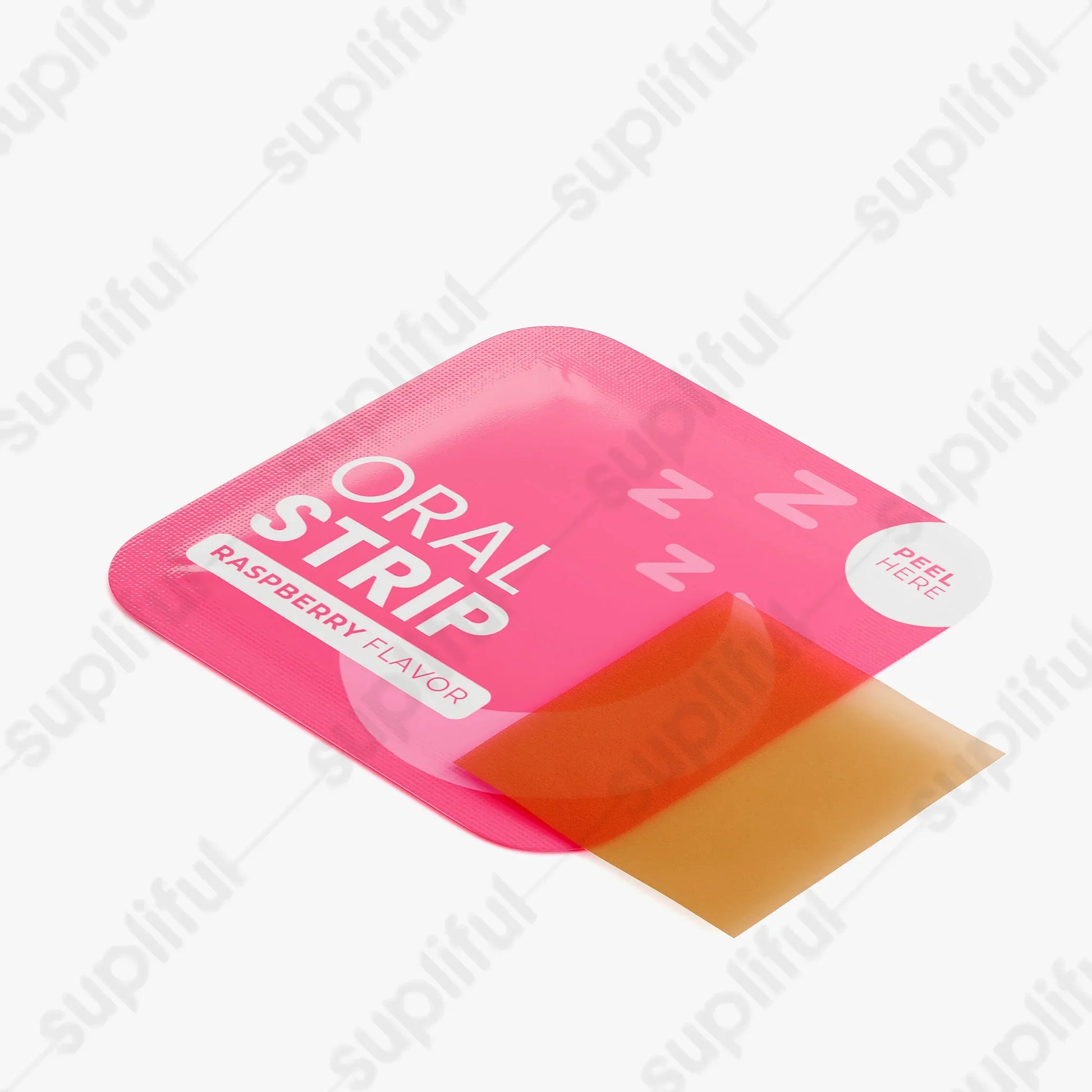 LOCK'D Sleep Strips with melatonin for better sleep, shown in packaging with strips ready for oral use.